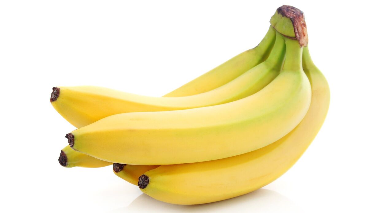 Banana mask is very effective in treating wrinkles
